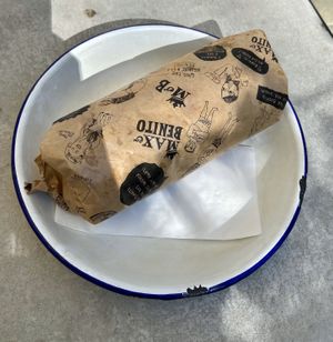 Vegan Burrito 🌯  at Max & Benito - Wipplingerstrasse in Vienna