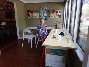 seating at The Talented Cookie in High Springs