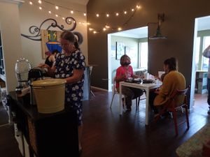 customers at The Talented Cookie in High Springs