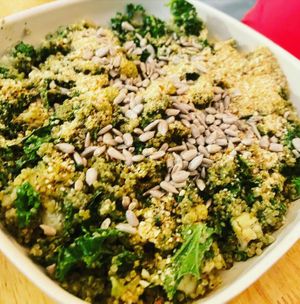 Mushroom Pesto Warm Bowl   at Pure Ktchn in New York City