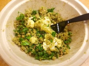 I can never finish it!  at Pure Ktchn in New York City