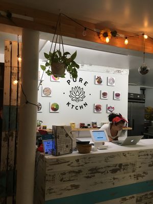 🖤 at Pure Ktchn in New York City