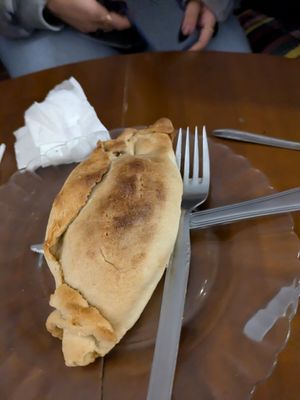 Empanada at Label Bar in Madrid