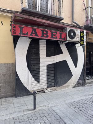 Hours…...  at Label Bar in Madrid