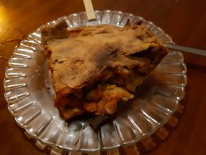 pie/empanada at Label Bar in Madrid