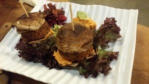 naked burger at Wholey Wonder in Penang