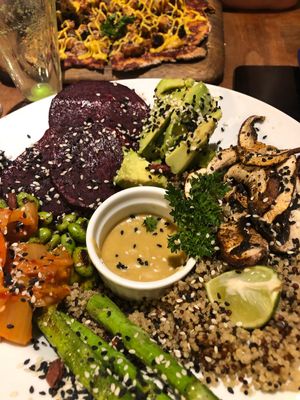 Nourish bowl at Wholey Wonder in Penang