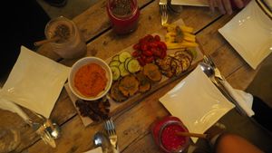 Mezze Plate - RM27 (as of 2017) at Wholey Wonder in Penang