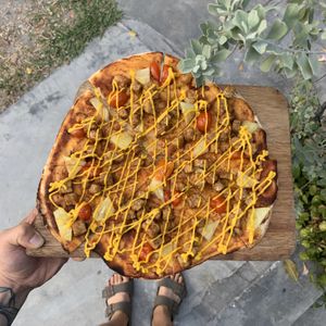 Pizzzzaaa at Wholey Wonder in Penang