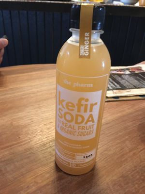 locally made kombucha style soda at Wholey Wonder in Penang