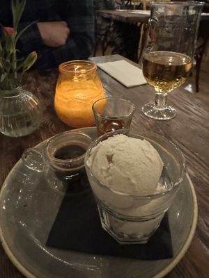 Vegan affagto  at Cena Trattoria in Yarm