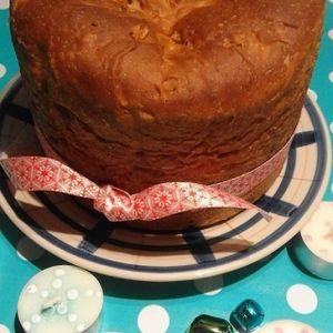 Vegan panettone at Absolutely Vegan in Burton Upon Trent