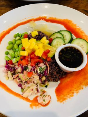 Far East Bowl at Plant Food Supper Club in Idyllwild