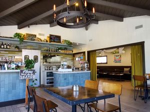 Nice decor at Plant Food Supper Club in Idyllwild