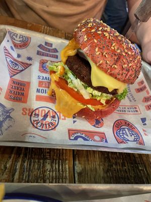 Bacon Double Cheese (vegan)   at BrewDog in Aberdeen