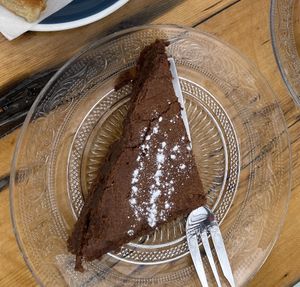 Chocolate cake/brownie at ROOS Taste and Smile in Leiden