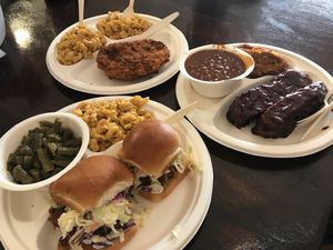 Lunch on a Wednesday.  at The Southern V in Nashville