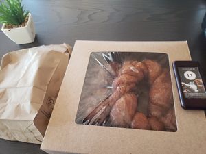 To go pasties amd dine in order pager #11 at The Southern V in Nashville