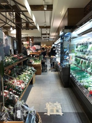 Inside shop at Natural House - Minato in Tokyo