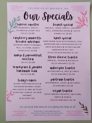  at Nibble Cafe in Manchester