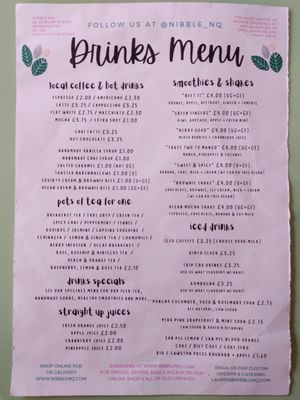  at Nibble Cafe in Manchester