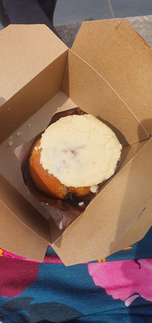 Muffin at Nibble Cafe in Manchester