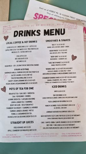  at Nibble Cafe in Manchester