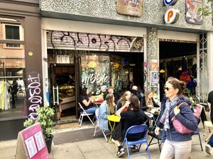 The venue  at Nibble Cafe in Manchester