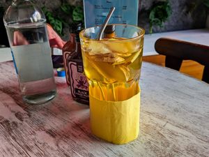 Kakurma Ginger Tea at Lia's Kitchen at Lia's Kitchen in Berlin