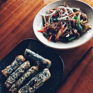 starters  at September Vegetarian in Phu Quoc