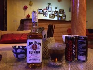 Jim Beam at September Vegetarian in Phu Quoc