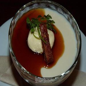 Spicy chai pudding. at Cafe Eight in Tokyo