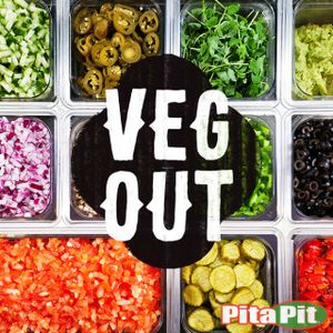 16 Fresh Veggies to choose from at Pita Pit in Houston