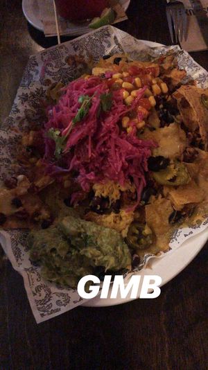 NACHOS 😍 at L'Gros Luxe in Quebec