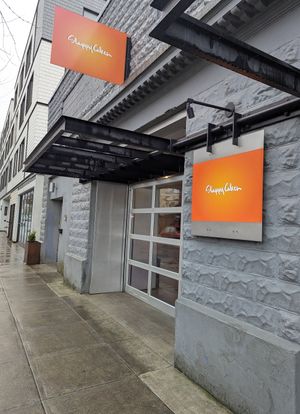 exterior at Slappy Cakes in Portland