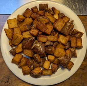 Breakfast Potatoes at Slappy Cakes in Portland