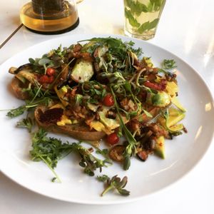 Vegan deliciousness at Tusk Bakery and Cafe in Beirut