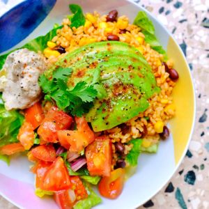 Mexican bowl at Eat Drink Raw in Karrinyup