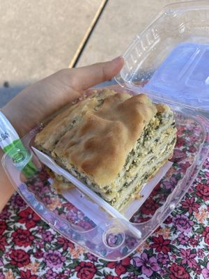 Vegan štrudla - tofu filling at bio&bio - Morpurgova in Split