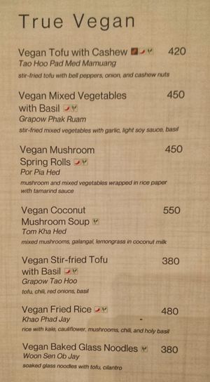 Mango Tree Dedicated Vegan Menu at Mango Tree - 7th Ave in Metro Manila