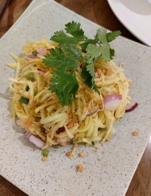 Mango Tree: Veganized Green Mango Salad at Mango Tree - 7th Ave in Metro Manila