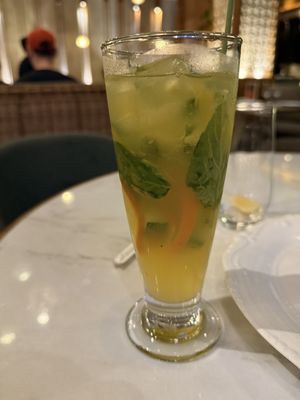 Cucumber cooling drink  at Mango Tree - 7th Ave in Metro Manila