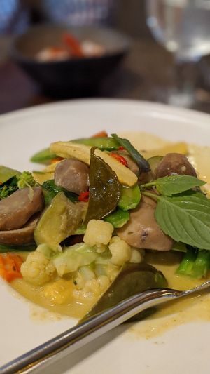 Vegetable green curry at Mango Tree - 7th Ave in Metro Manila