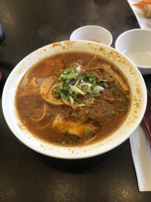 Spicy noodle soup  at Tinh Tam Trai in Vaughan