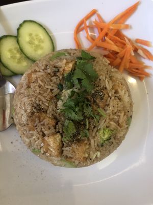 Tofu fried rice   at Tinh Tam Trai in Vaughan