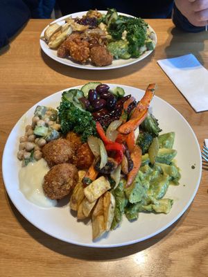 buffet lunch  at Spirit in Amsterdam