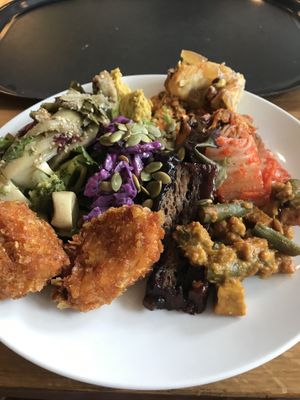 Amazing buffet   at Spirit in Amsterdam