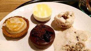 Dessert, all vegan at Spirit in Amsterdam