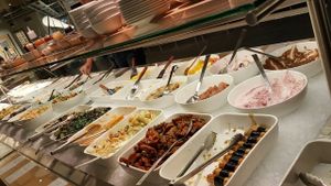 wide range of delicious food at Spirit in Amsterdam