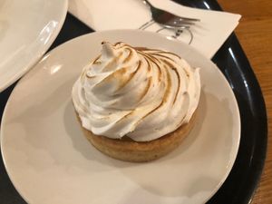 The lemon meringue pie which somehow transported me back to my childhood! at Spirit in Amsterdam